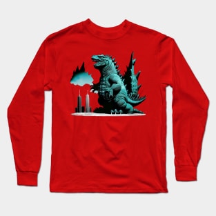 godzilla Long Sleeve T-Shirt